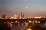 Novi Beograd, pogled sa Kalemegdana